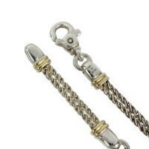 Tiffany Necklace Chain Rope Combination Gold Silver